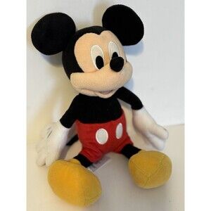 Disney Store Mickey Mouse Plush Toy 13" Plush Doll for cuddle or play friend